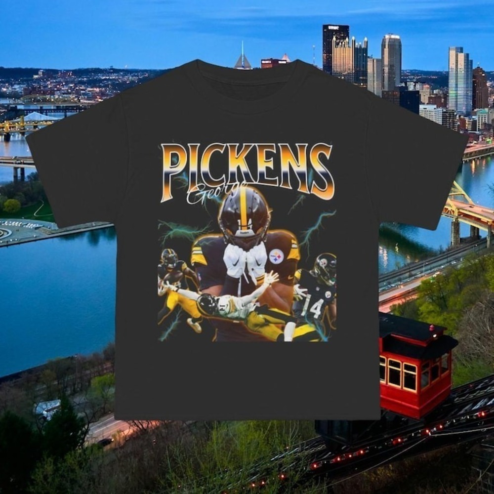 90s Graphic George Pickens T-shirt Pickens Shirt